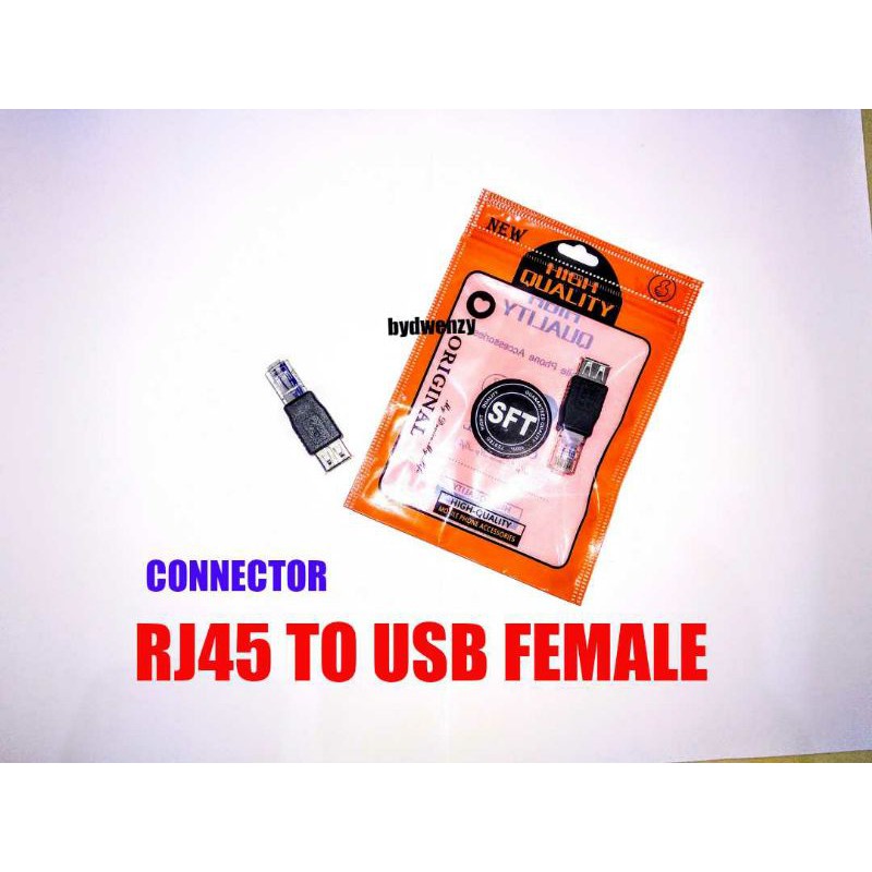 conector rj 45 to usb female
