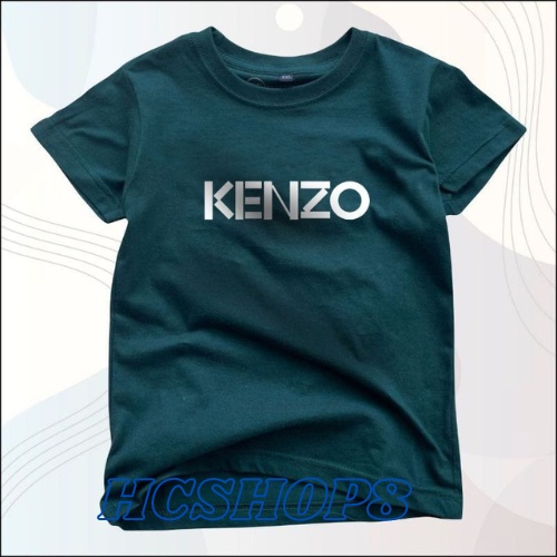 Kaos Anak Ideal Logo Kzoo Usia 2-16th Unisex Cowok Cewek Kaos Oblong Anak Pakaian Anak Laki Laki Perempuan