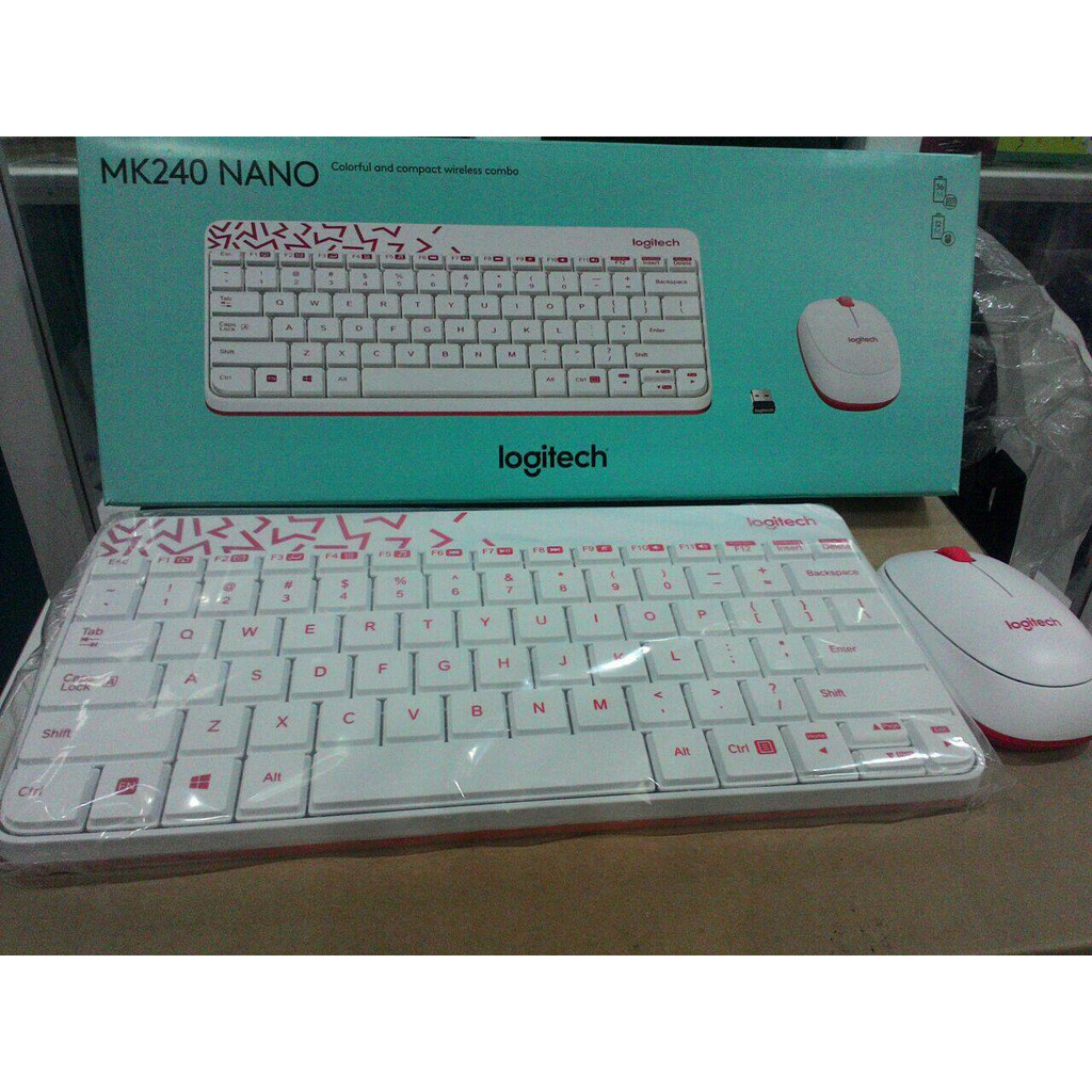 Logitech Keyboard MK240 Nano Wireless