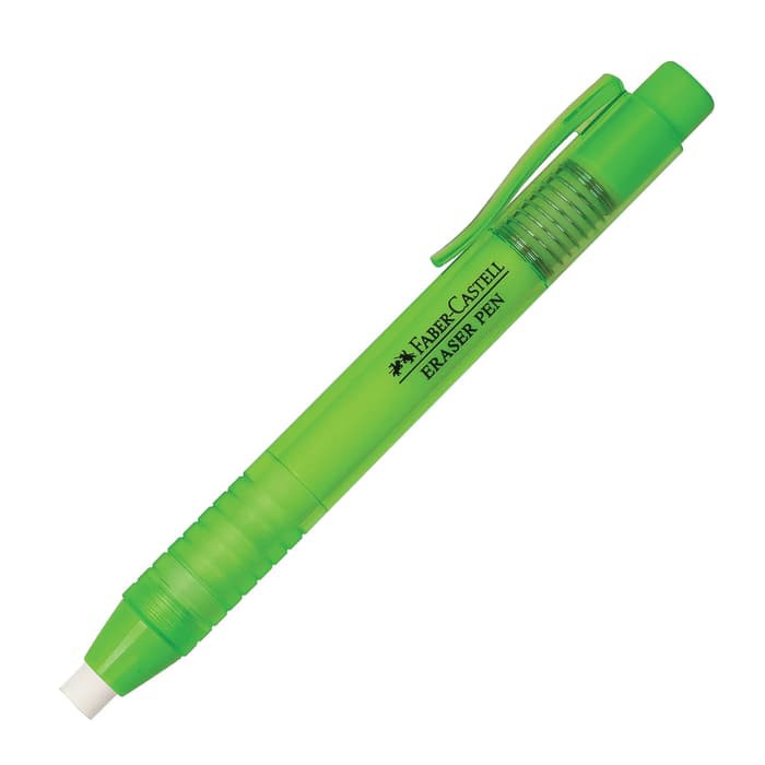 

Faber Castell Eraser Pen Green / Penghapus Click Faber-Castell Warna Hijau / Eraser Pen Faber