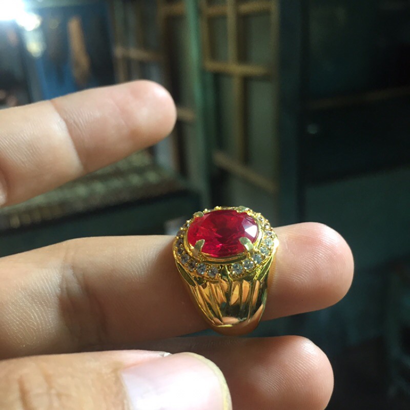 CINCIN BATU MERAH SIEM ROSE