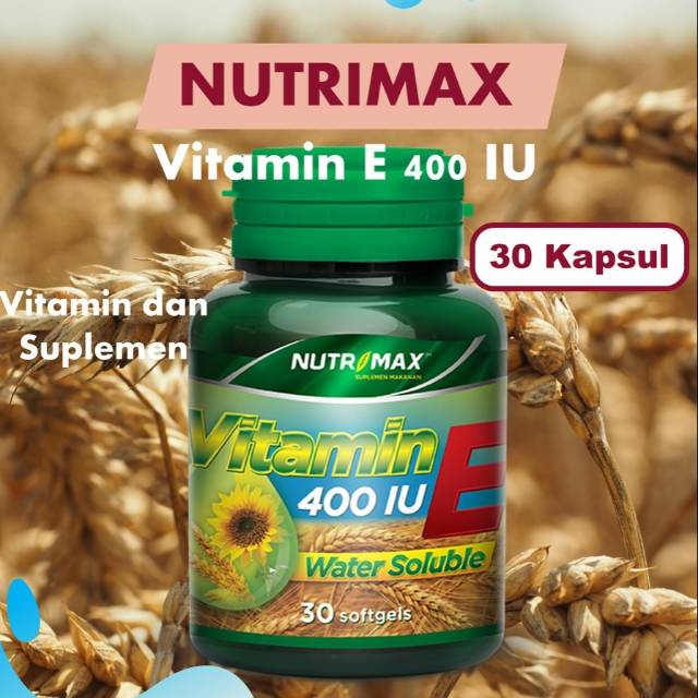 Vitamin E 400iu 100% asli...bukan blackmores vitamin E