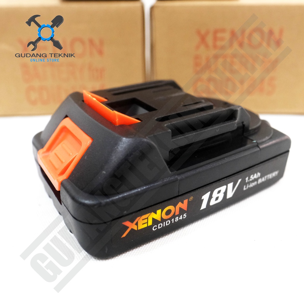 BATERAI Impact Wrench 18V XENON 1.5Ah 3Ah Cordless / BATTERY Batery Impect Impek 1.5A 3A XENON