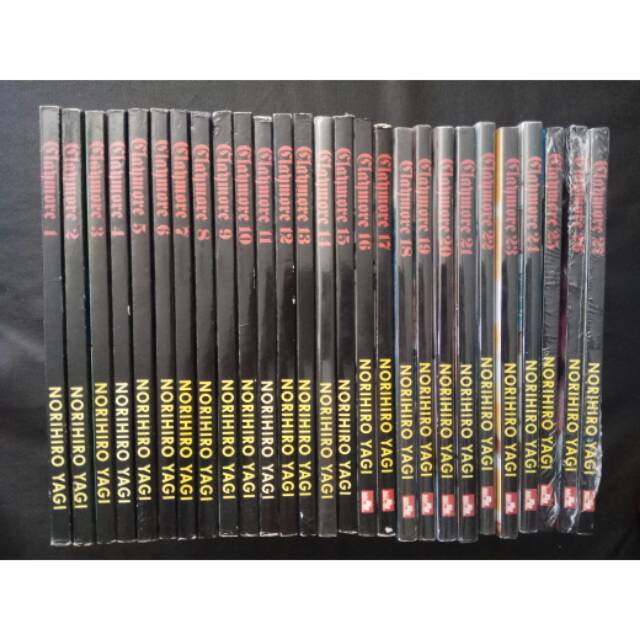 Komik CLAYMORE 1-27 tamat set 9