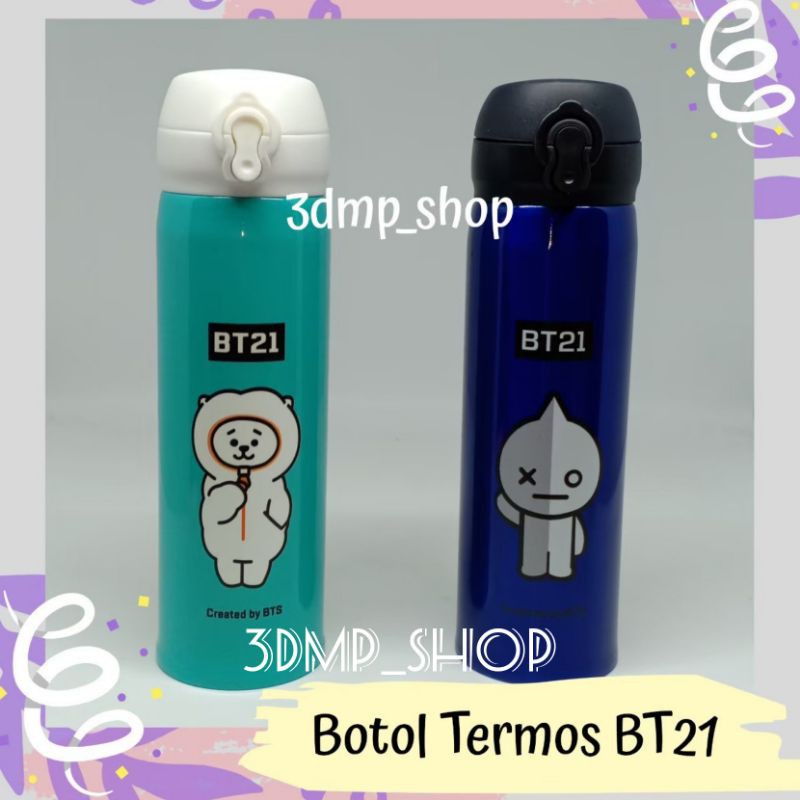 Botol Termos BT21 cooky van tata chimmy koya