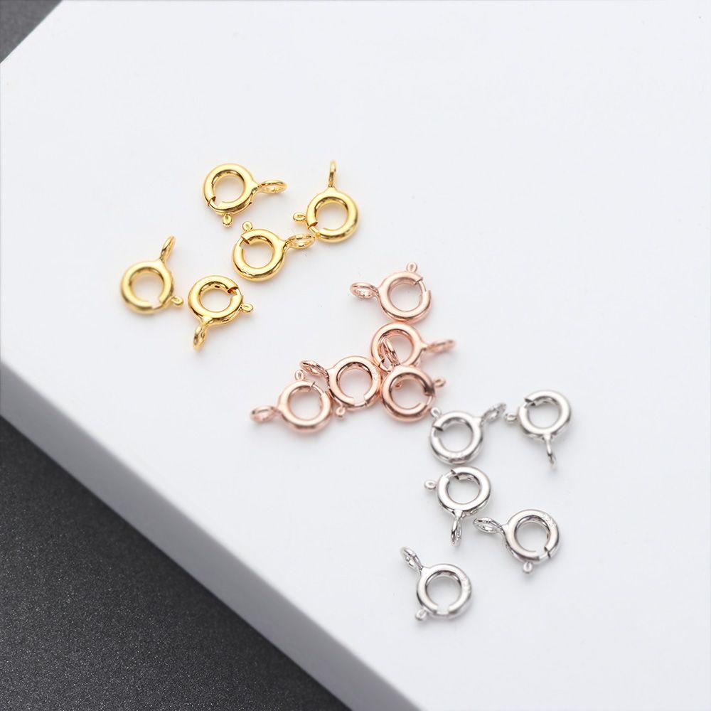 Preva Spring Clasp Konektor Gelangkalung DIY Dengan Cincin Terbuka