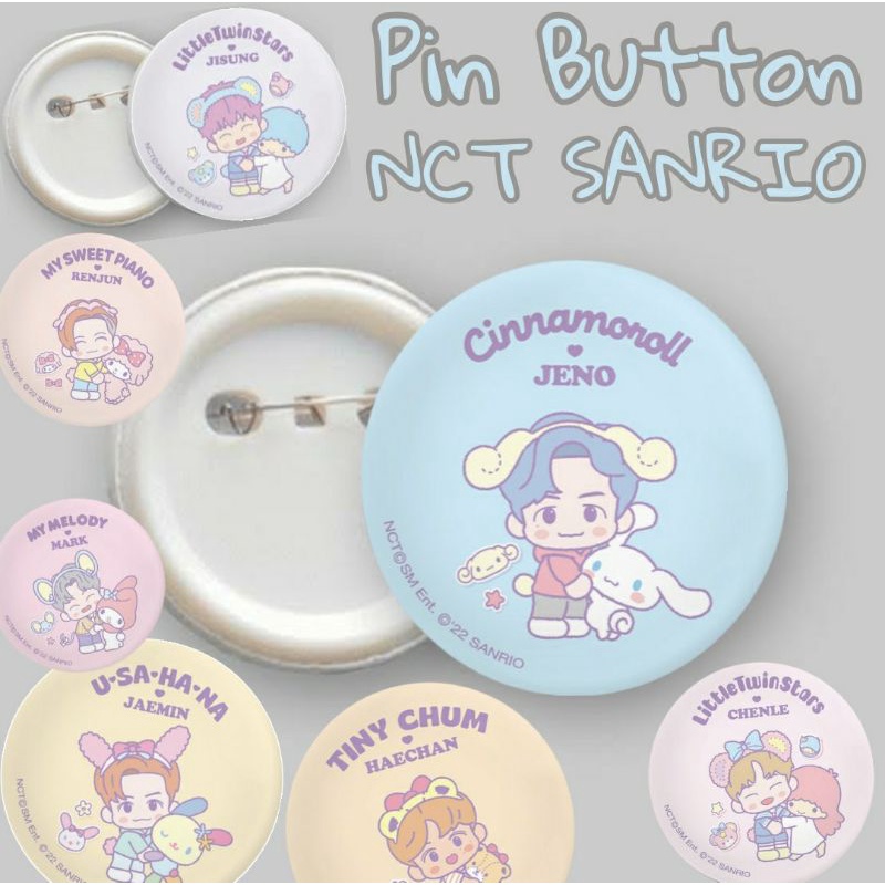 Pin SANRIO NCT Pin Button KPop