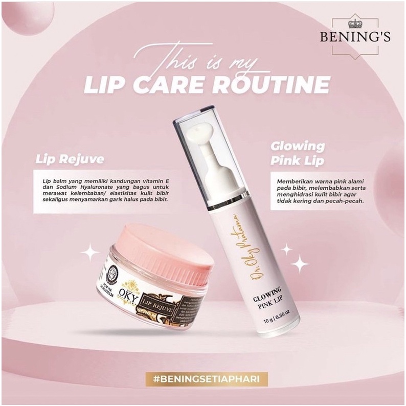 Glowing Pink Lip Bening's Clinic