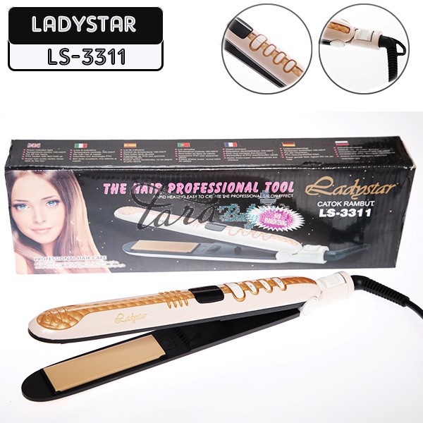 CATOK LADYSTAR NANO 2in1 LS 3311/CATOKAN RAMBUT ST LS 3311 BISA SETTING SUHU TERMURAH