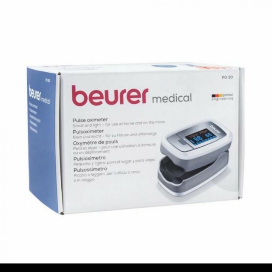 FINGER PULSE OXIMETER SATURASI OKSIGEN OXYMETER PO-30 / PO30 BEURER