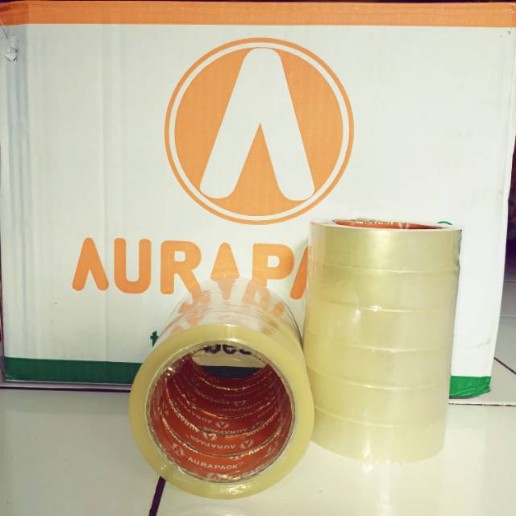 

LAKBAN BENING / LAKBAN OPP 1 INCH X 72 YARD / AURAPACK / LAKBAN BENING 24MM / KUALITAS DAIMARU