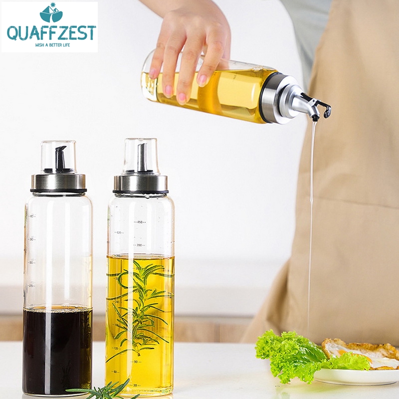 Pourer Bottle / Olive Oil Vinegar Bottle/ Botol Minyak dg Pourer/ Botol Oil Kaca/ Oil Bottle