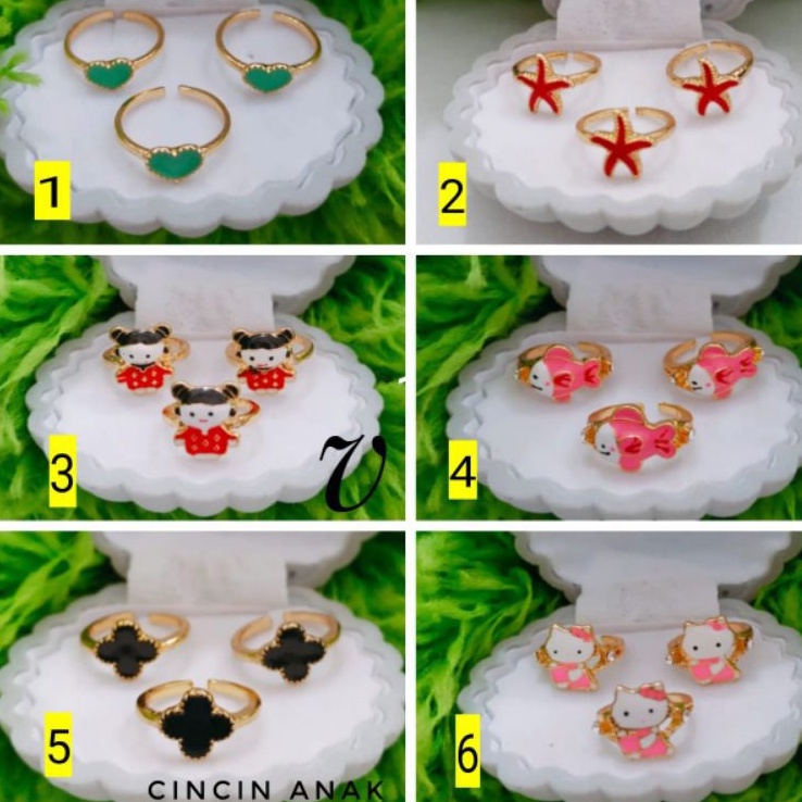 Xuping Perhiasan Cincin Anak CA720