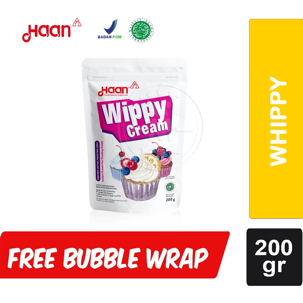 

Haan Wippy Cream 200gr