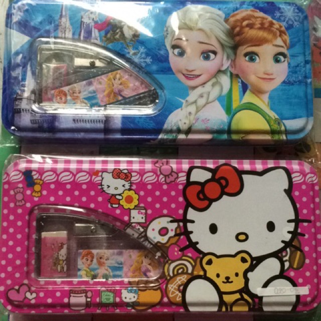 

pencil case frozen, hello kitty
