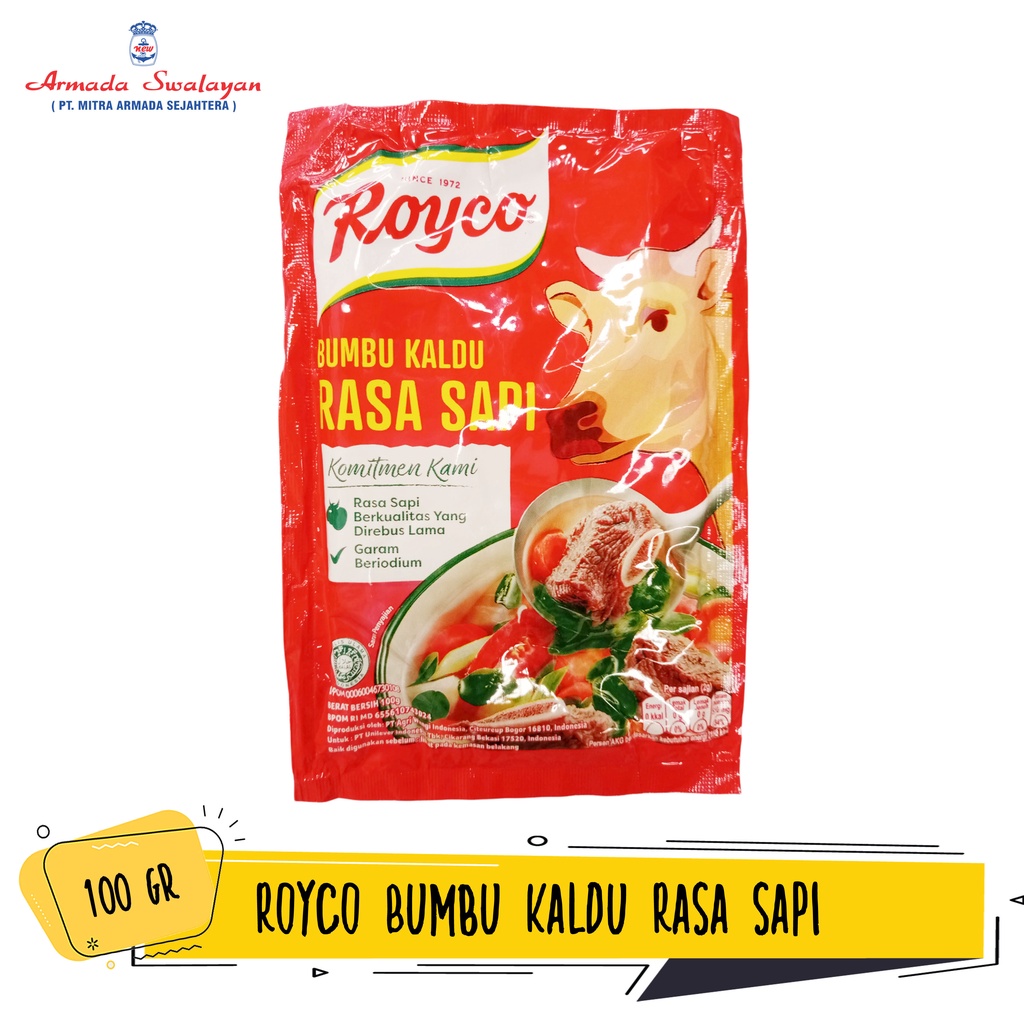 

Royco Kaldu Sapi | Royco Kaldu Ayam 100g