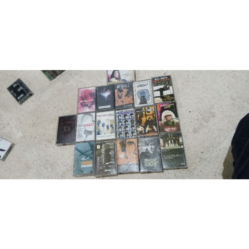 kaset pita second mulus michelle branch,garbage, josh groban,rolling stones,metallica,will smith, ge