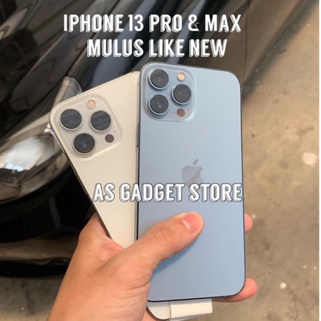 IPHONE 13 PRO MAX 128GB / 256B / 512GB Second Mulus Original 100% Fullset