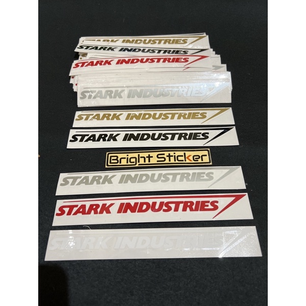 STICKER STARK INDUSTRIES CUTTING