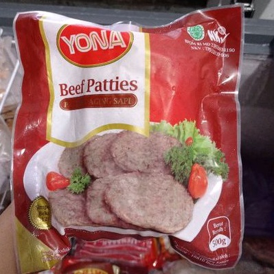 

Yona beef patties 500gr