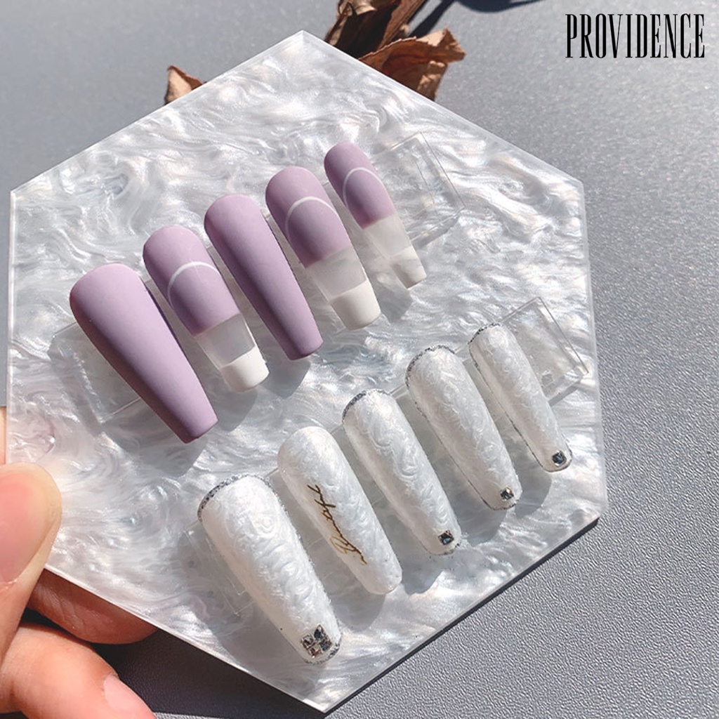 Providence Palet Display / Pencampur Warna Kutek Motif Kerang Untuk Manicure / Nail Art