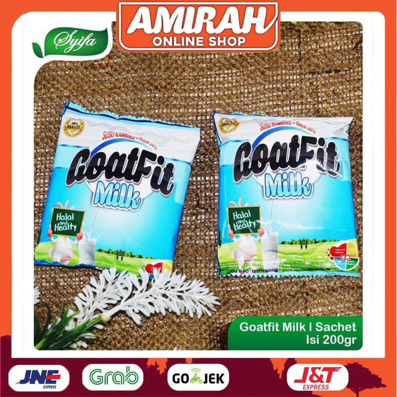 

SUSU KAMBING GOATFIT MILK PLUS ROYAL JELLY (SACHET)