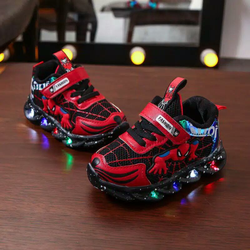 spiderman light shoes