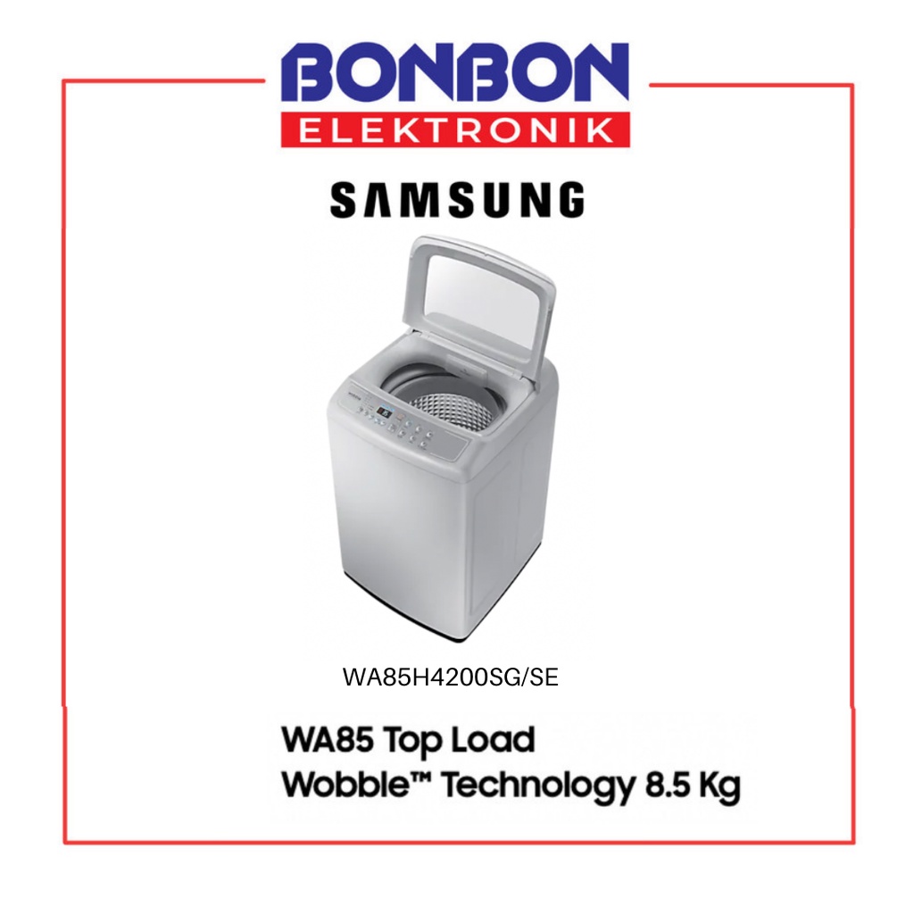 Samsung Mesin Cuci Top Loading 8.5KG WA85H4200SG/SE / WA-85H4200-SG / WA85H4200