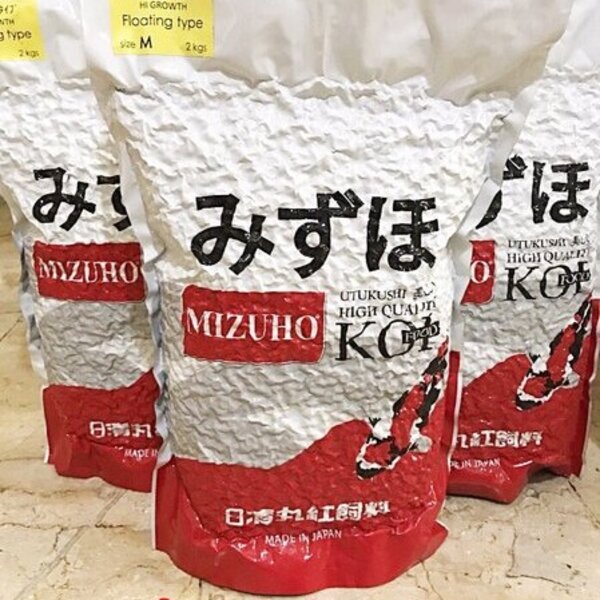 Mizuho High Growth Floating Size M 2kg 2 kg Medium Hi Grow Pakan Koi