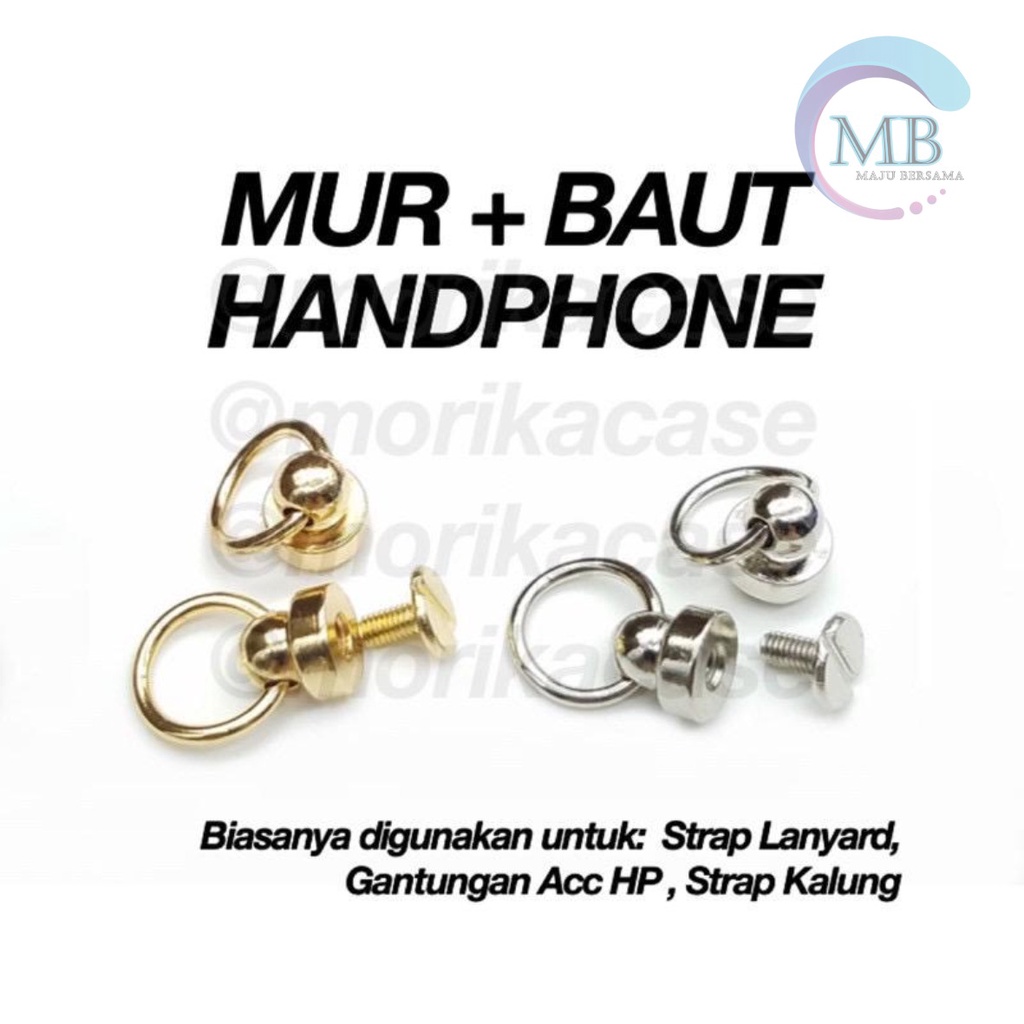 mur baut sekrup khusus sling slingcase lanyard pengait strap tali hp chain universal case MB2598