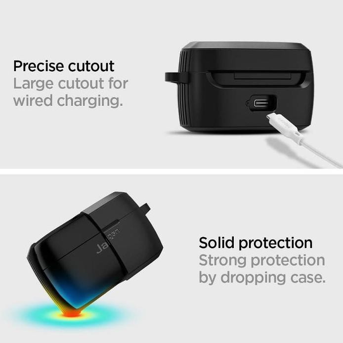 CASE JABRA ELITE 75T SPIGEN RUGGED ARMOR SILIKON SOFT PROTECTIVE COVER