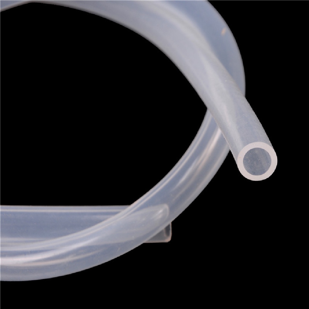 HA 1M Food Grade Clear Translucent Silicone Tube Non-toxic Beer Milk Soft Rubber ID