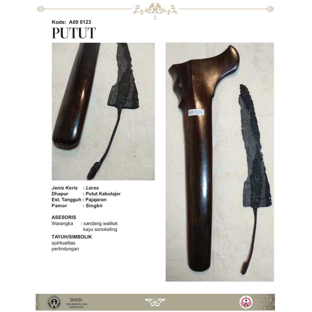 KERIS PUTUT