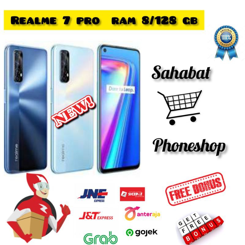 REALME 7 PRO RAM 8/128 GB GARANSI RESMI