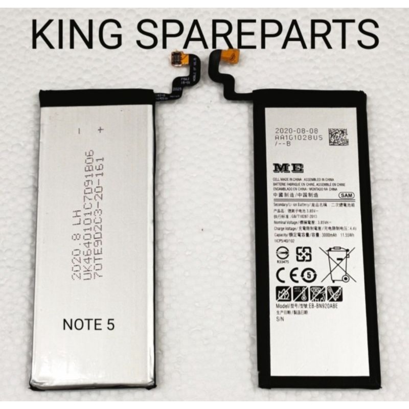 BATERAI BATRE BATTERY BATERE SAMSUNG GALAXY NOTE 5 N920 ORI99