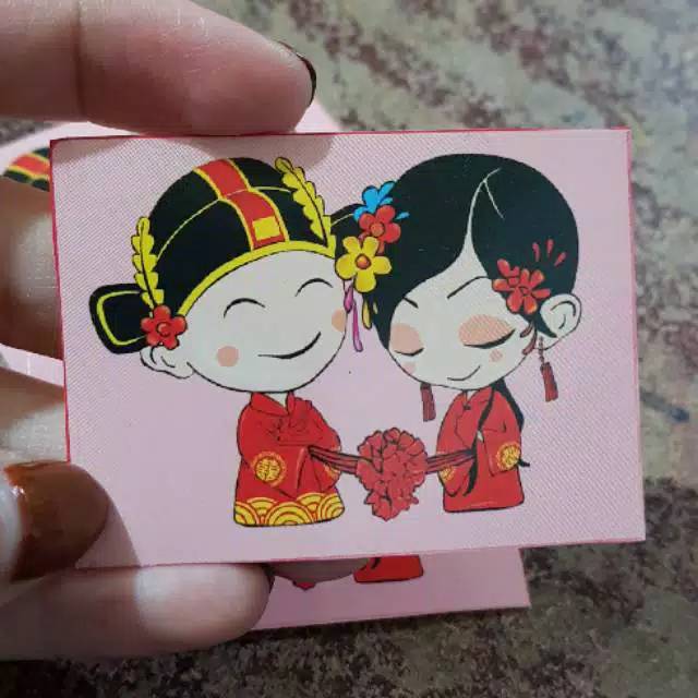 

stiker wedding nikahan chinese wedding sticker