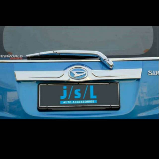 Trunk lid sirion chrome jsl