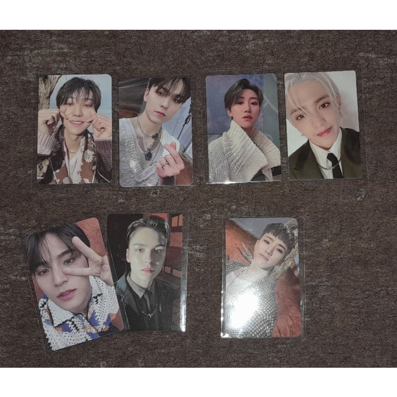 PC / Photocard SEVENTEEN Face The Sun Mingyu, Scoups, Vernon, Hoshi, The8