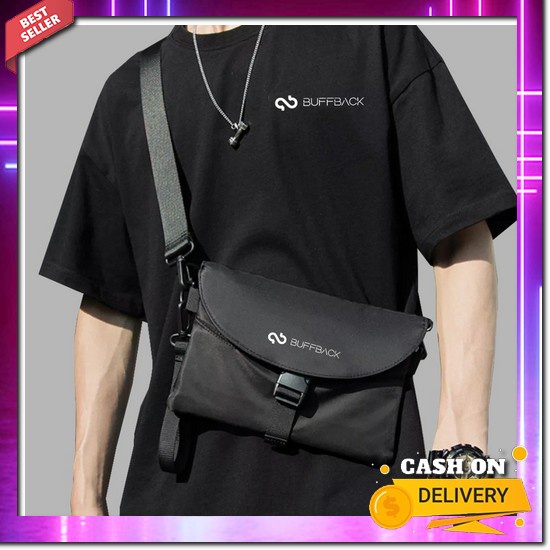 Tas Paha Pria Selempang Pria Mini Tas Pinggang Tas Paha Pria -Selempang-Pinggang-Hip Bag Blasted Ori