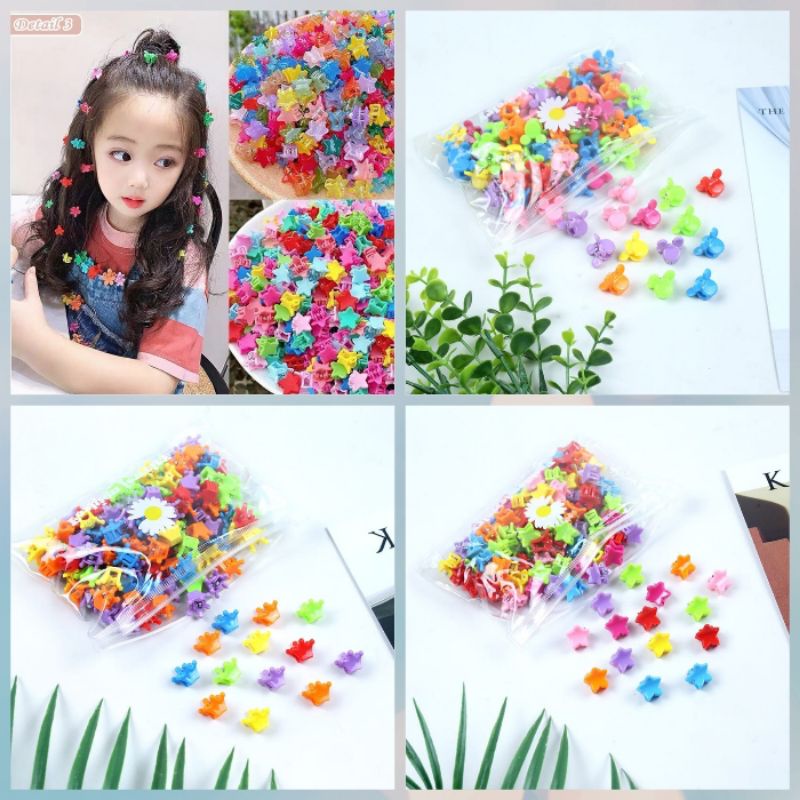Jepit anak korea 1set isi 10pc