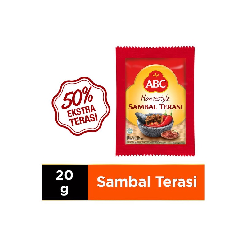 

Abc Sambal Terasi 10X20g - Alhanan/04