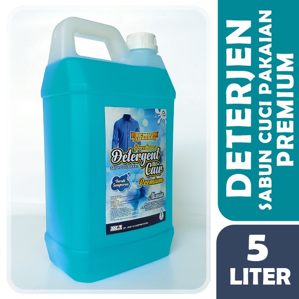 Detergent cair Deterjen laundry PREMIUM 5 liter (recomended)