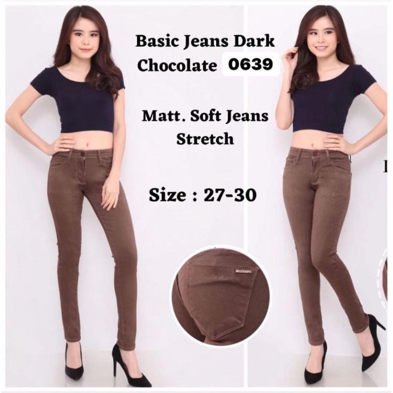 SKINNY JEANS,DENGAN BAHAN SOF JEANS VARIASI 27-30