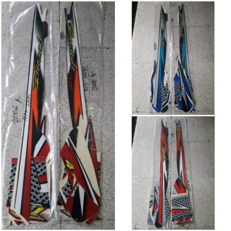 striping sticker suzuki smash R 110 2006