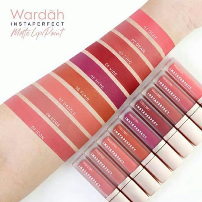 WARDAH Instaperfect MATTESETTER Lip Matte Paint by AILIN