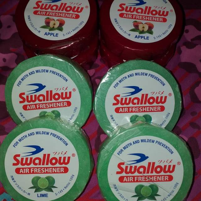Jual SWALLOW AIR FRESHENER KAMPER KAPUR BARUS LEMARI RAK ANTI NGENGAT