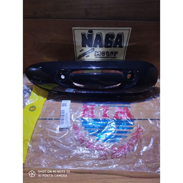 Tutup Cover Knalpot Scoopy FI 2013-2016 Hitam Kualitas Original