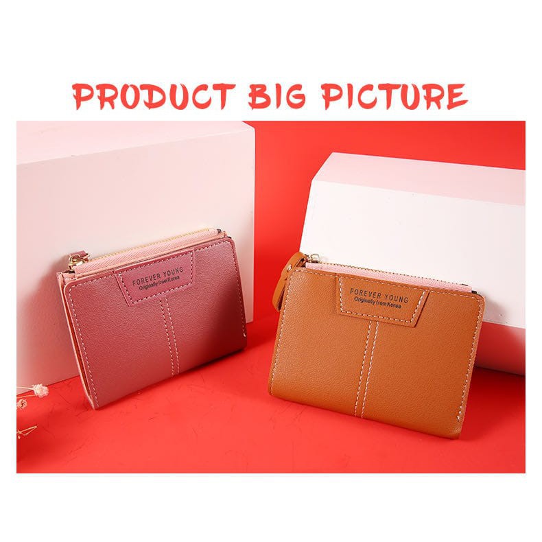 *ALIBABA1688*COD Dompet Wanita D204 import Murah Lipat Kecil Lucu&amp;Cantik dompet import real pic