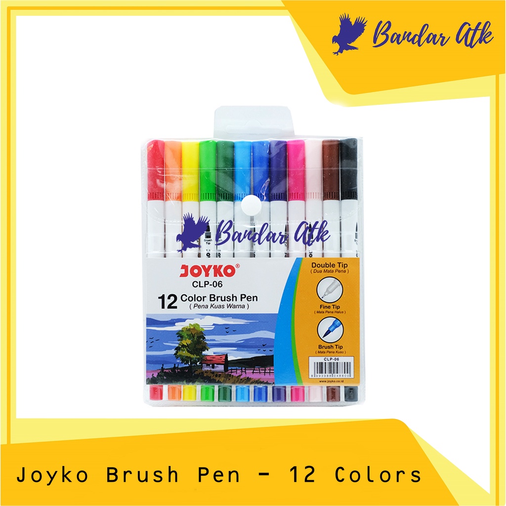 

Joyko Color Brush Pen CLP 06 [1 SET]