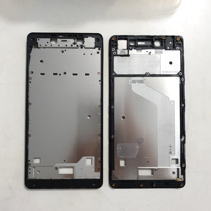 TULANG TENGAH FRAME LCD VIVO Y51 VIVO Y51L ORIGINAL BLACK